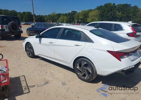 2024 Hyundai Elantra Limited из США, поврежденный, VIN KMHLP4DG2RU661845